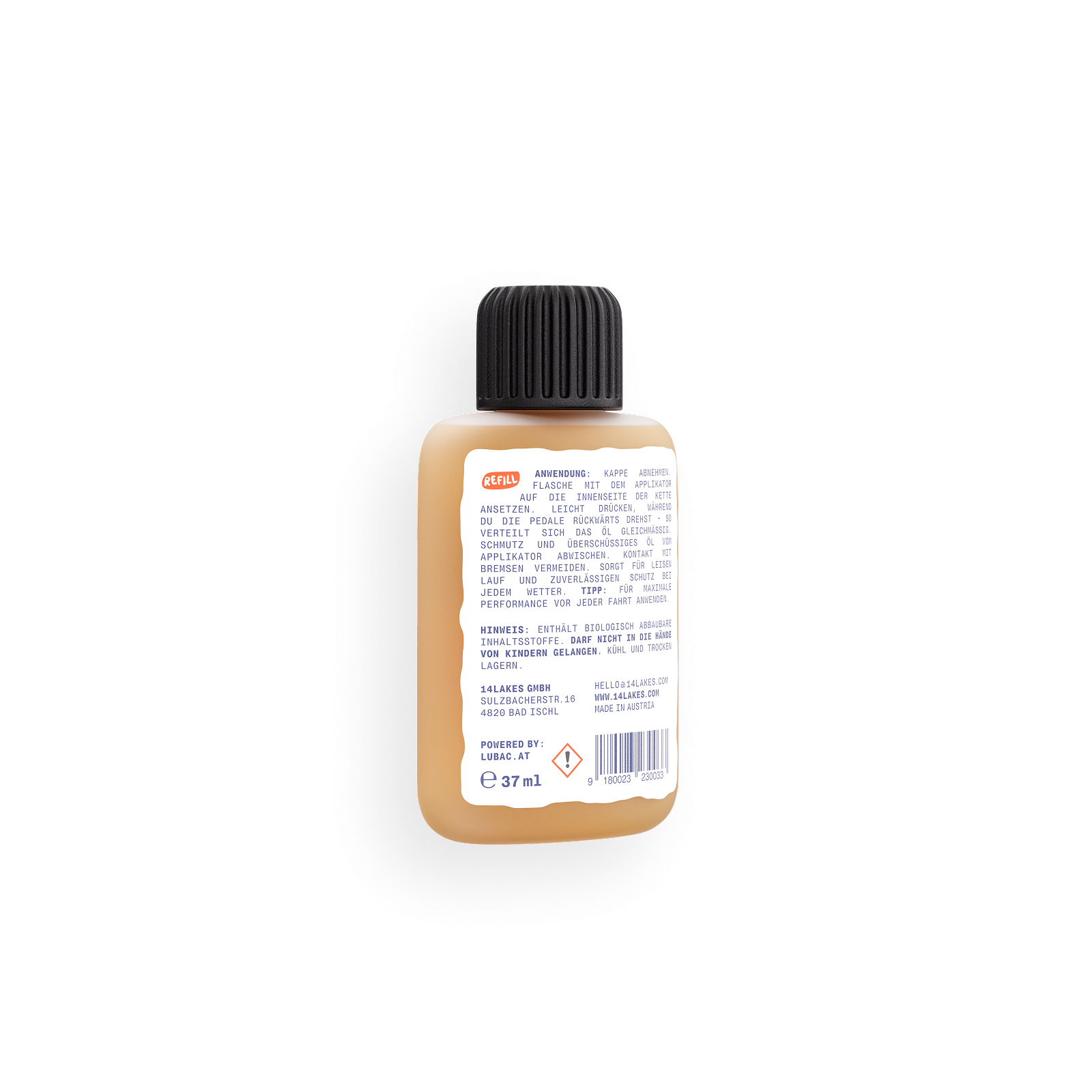 REFILL Fahrradkettenöl für 14lakes Kettenschmierstift 