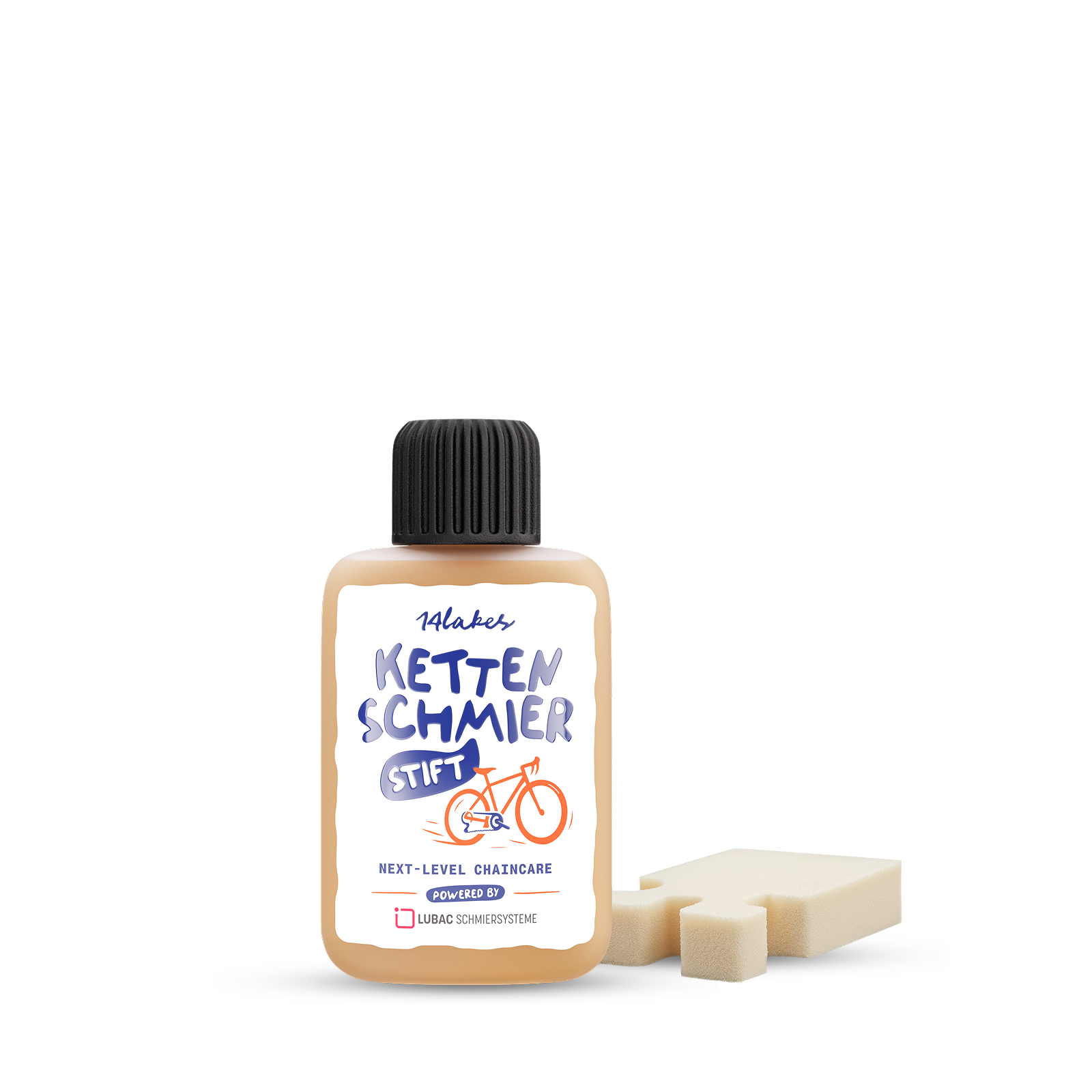 REFILL + RENEW Komplettpaket Fahrradkettenöl für den 14lakes Kettenschmierstift 